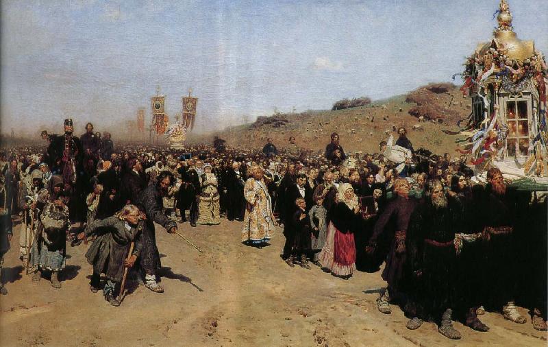 unknow artist Kursk province ranks of the religious oil painting image